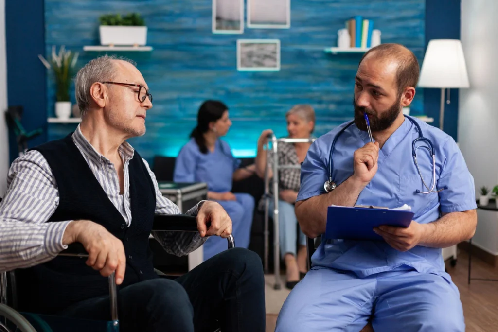 a typical home care job description